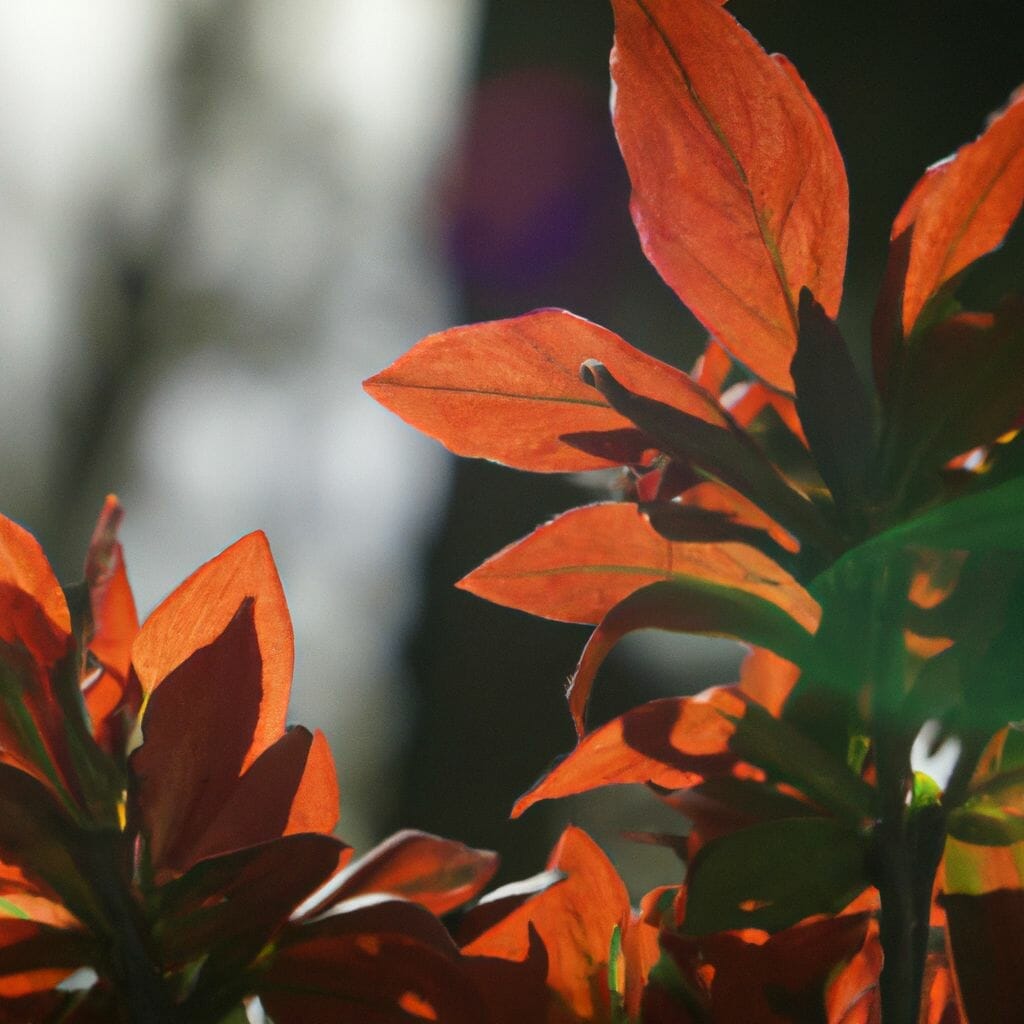 why are my azalea leaves turning red