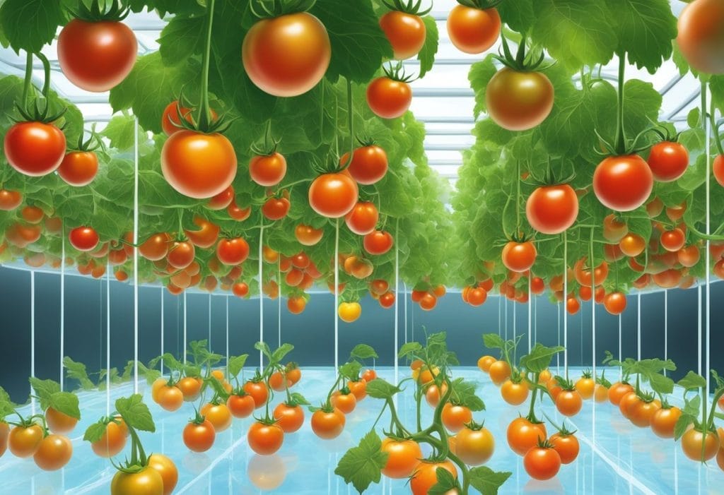 Cherry Tomatoes Hydroponic Growing