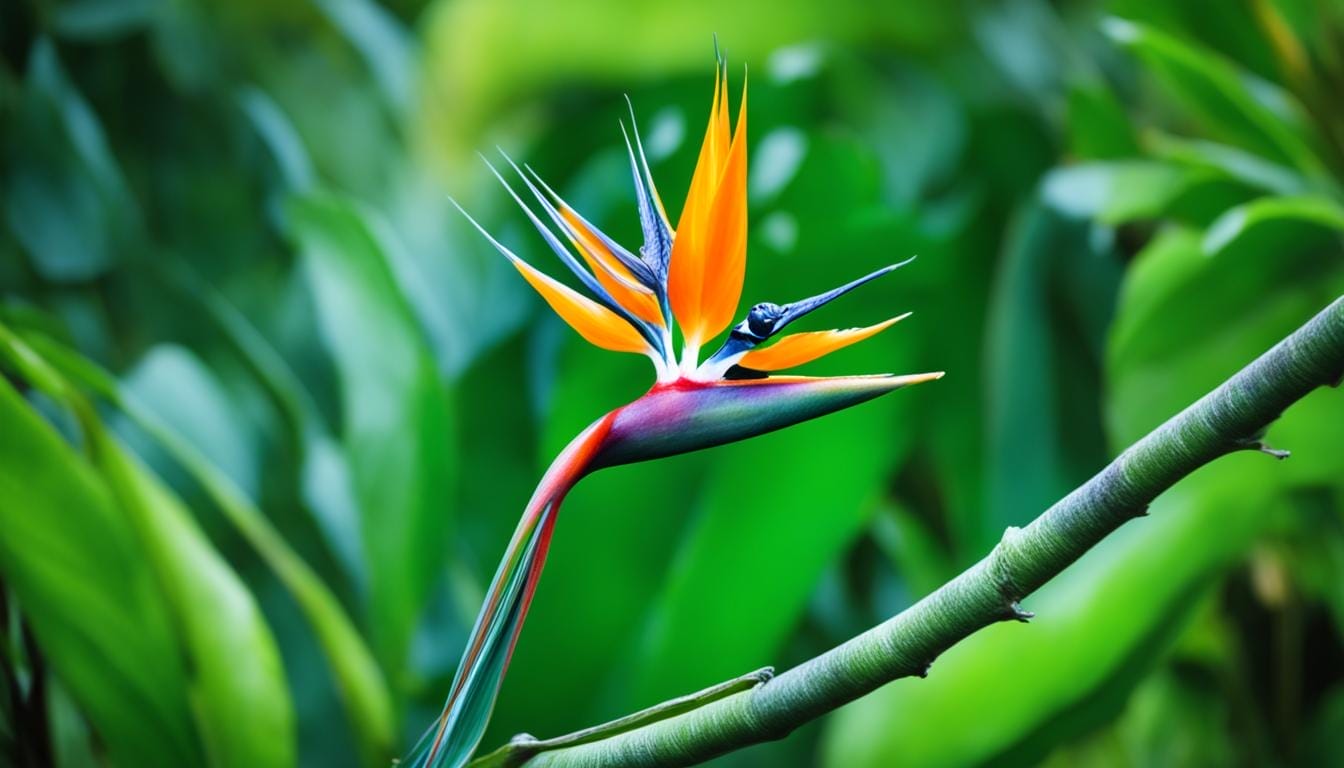 Variegated Bird of Paradise