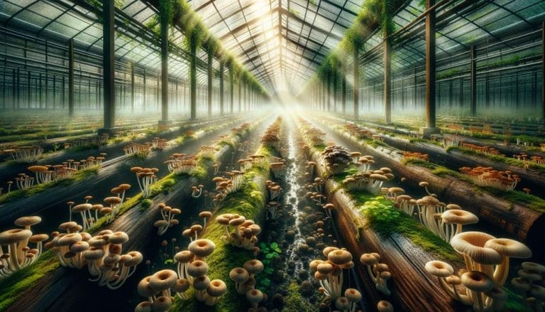 cultivating fungi in controlled environment