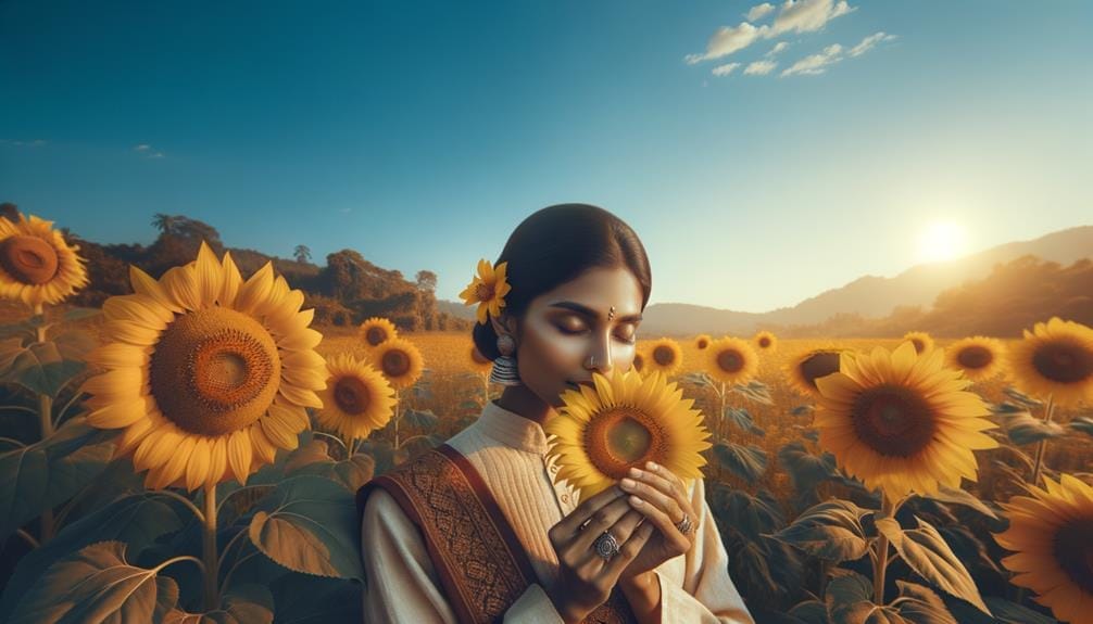 sunflowers emit no scent