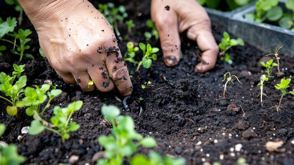 rich soil