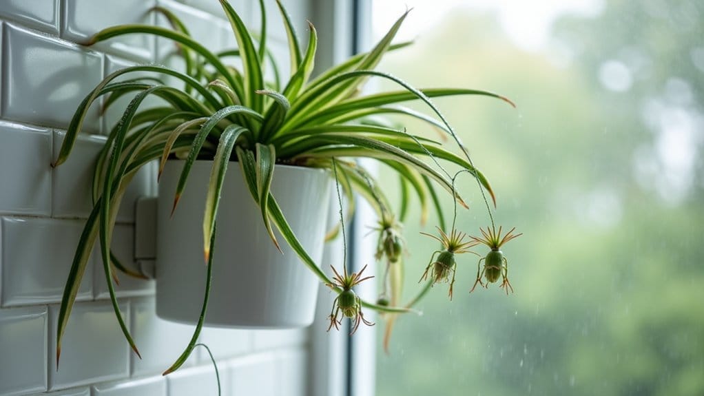 spider plants improve humidity